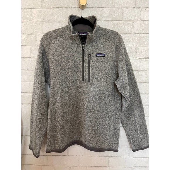 Patagonia Other - NEW! Patagonia Men's Better Sweater 1/4 zip Fleece Stonewash Gray S